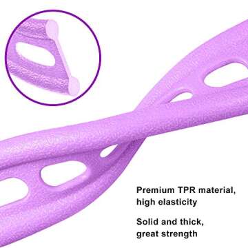 Pedal Puller Resistance Rope Multifunction Tension Rope Fitness Sit-up Exercise Equipment at Home Gy...