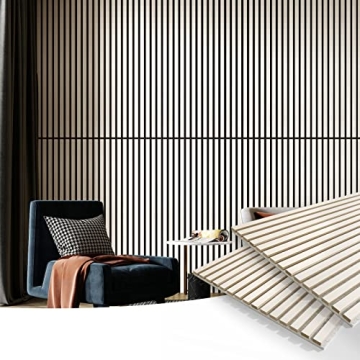 Wood Slat Acoustic Panels for Sound Absorption