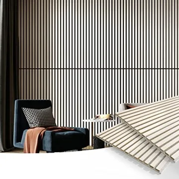 Wood Slat Acoustic Panels for Sound Absorption