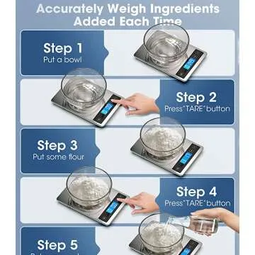 Nicewell Food Scale - Accurate Digital Kitchen Weight