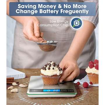 Nicewell Food Scale - Accurate Digital Kitchen Weight