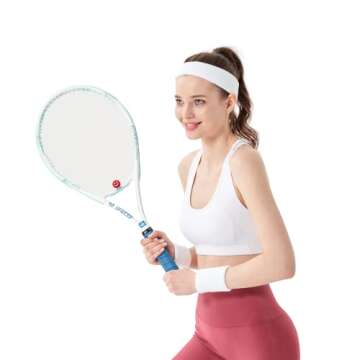 Mallofusa ? 10 PCS Cotton Sports Basketball Headband/Sweatband Head Sweat Band/Brace Gift Party Outdoor Activities (White)