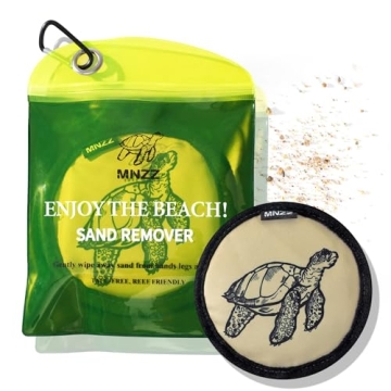 Beach Sand Remover Wipe Mitt – Essential for Summer Fun!