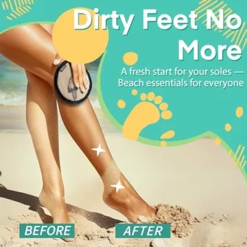 Beach Sand Remover Wipe Mitt for Summer 2024