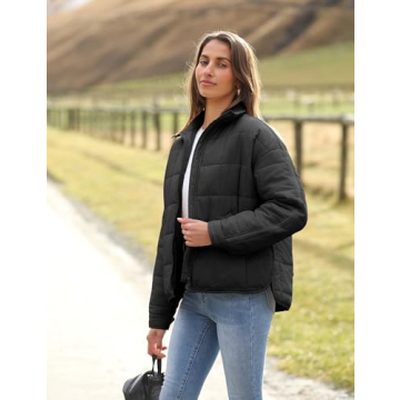 Bianstore Women's Oversized Puffer Jacket - Stylish Comfort