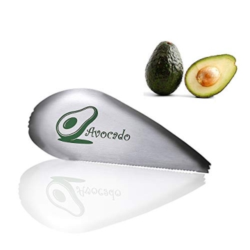 Avocado Slicer, Multifunction 3 in 1 Avocado Cutter - Safe, Easy Slicing and Pitting Tool for Avocad...