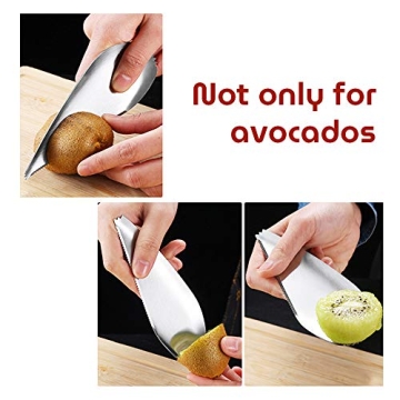 Avocado Slicer 3 in 1 Tool for Safe Slicing and Pitting