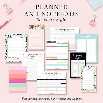 Bliss Collections Meeting Notes Notepad with 50 Undated 6 x 9 Tear-Off Sheets - Minimalist Tracker, Organizer, Scheduler - Keep Track of Attendees, Agenda, Action Items and Notes, Made in the USA