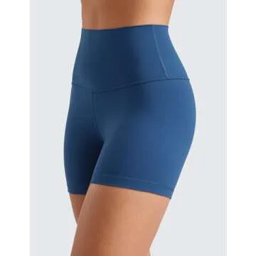 CRZ YOGA Women's Butterluxe Biker Shorts for All-Day Comfort