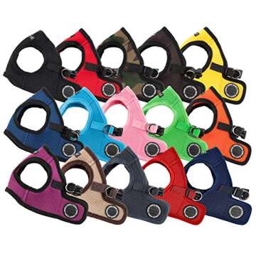 PUPPIA Soft Harness B Vest for Small Dogs Comfort