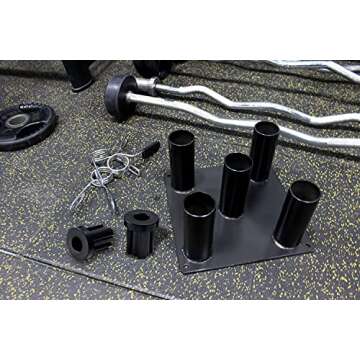 Eapele 5 Bars Olympic Barbell Storage Holder