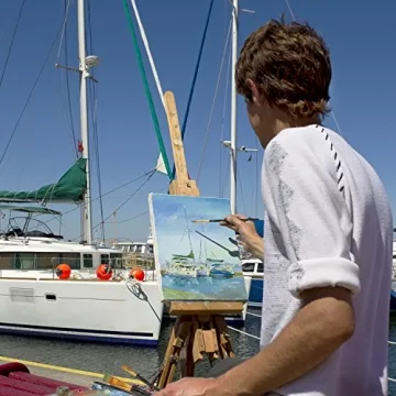 LorDac Arts Paint Brush Set with 7 Versatile Brushes