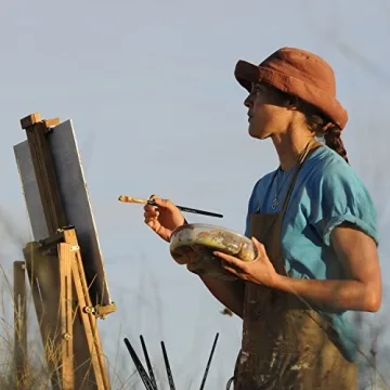 LorDac Arts Paint Brush Set with 7 Versatile Brushes