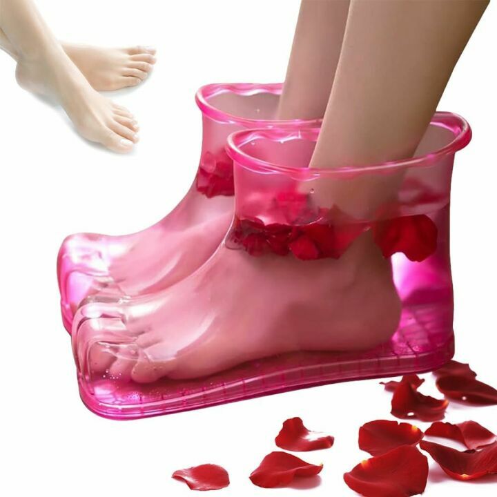 Massage Foot Bath Shoes - Portable Relaxation Solution
