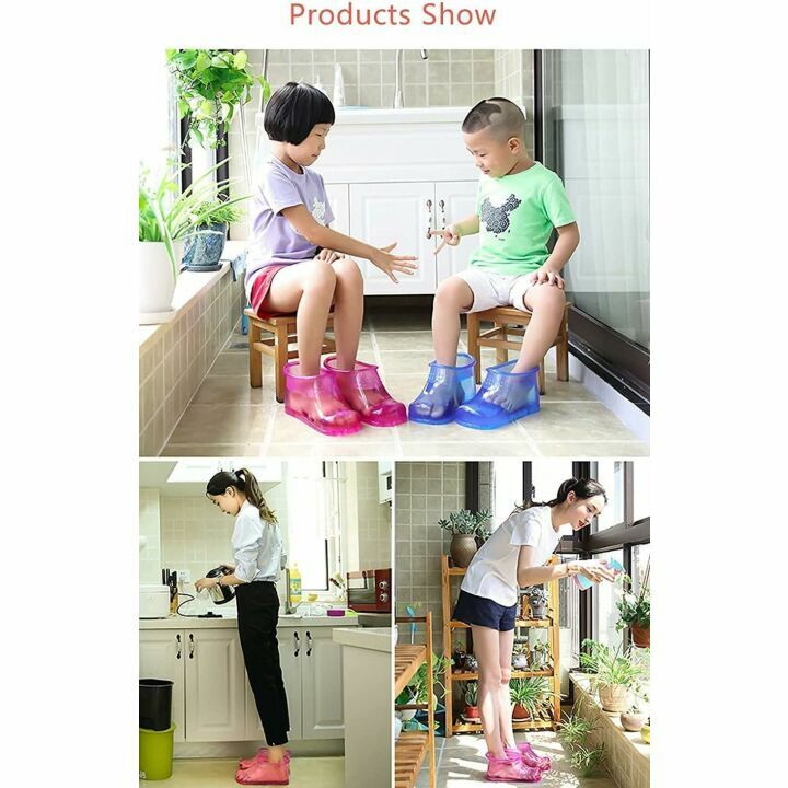 Massage Foot Bath Shoes - Portable Relaxation Solution
