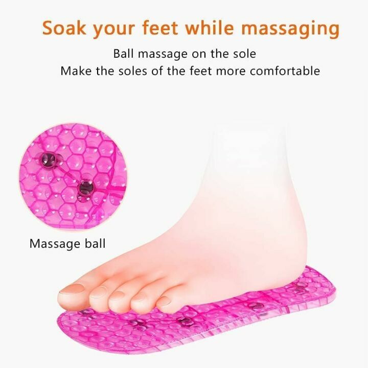 Massage Foot Bath Shoes - Portable Relaxation Solution