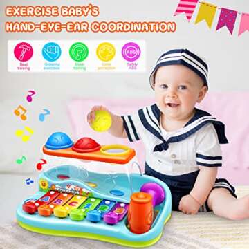 Engaging NVHH Baby Musical Xylophone for 1 2 Year Olds
