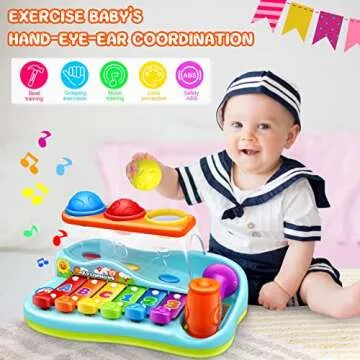 Engaging NVHH Baby Musical Xylophone for 1 2 Year Olds