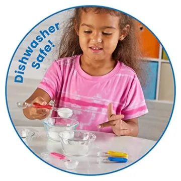 Rainbow Fraction Measuring Spoons for Kids Cooking Fun