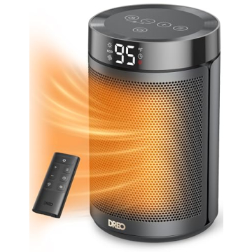 Dreo Space Heater: Fast, Safe 1500W PTC Ceramic Heater with Thermostat & Timer