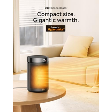 Dreo 1500W PTC Ceramic Space Heater with Thermostat Timer