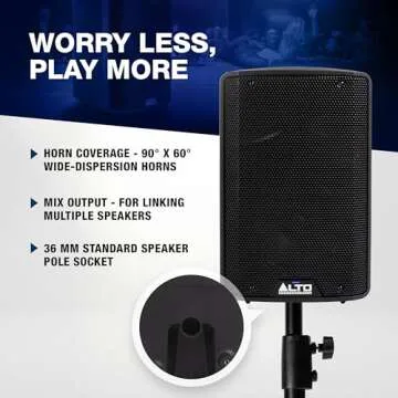 ALTO TX410 350W Powered PA Speaker with Bluetooth