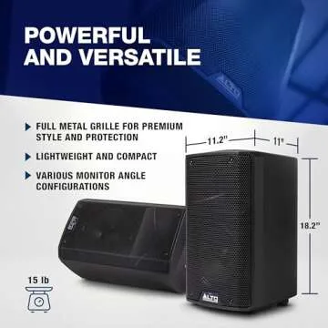 ALTO TX410 350W Powered PA Speaker with Bluetooth
