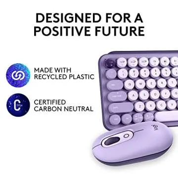 Logitech POP Keys Wireless Keyboard with Emoji Features