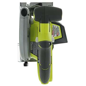 Ryobi P506 One+ Lithium Ion 18V 5 1/2 Inch 4,700 RPM Cordless Circular Saw with Laser Guide and Carbide-Tipped Blade (Battery Not Included, Power Tool Only) green full size