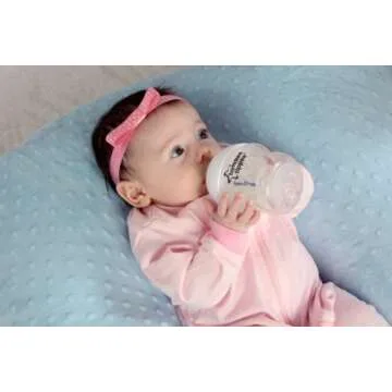 Twin Z Pillow with Cream Cover - 6 uses in 1 Twin Pillow Breastfeeding, Bottlefeeding, Tummy Time, Reflux, Support and Pregnancy Pillow