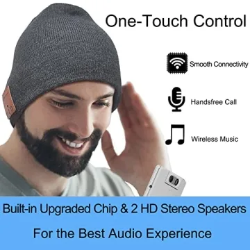 Bluetooth Beanie Headphones for Christmas Gift