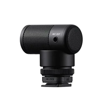 Sony ECM-G1 Vlogger Shotgun Microphone for Crystal Clear Audio
