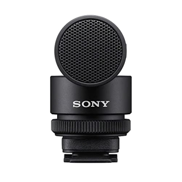 Sony ECM-G1 Vlogger Shotgun Microphone for Crystal Clear Audio