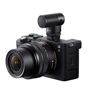 Sony ECM-G1 Vlogger Shotgun Microphone for Crystal Clear Audio