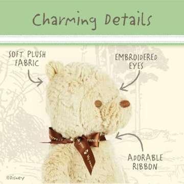 Disney Baby Classic Winnie the Pooh Stuffed Animal Plush Toy, 17.5 Inches