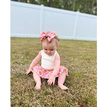 Chic Toddler Girls Outfit Set with Halterneck Design
