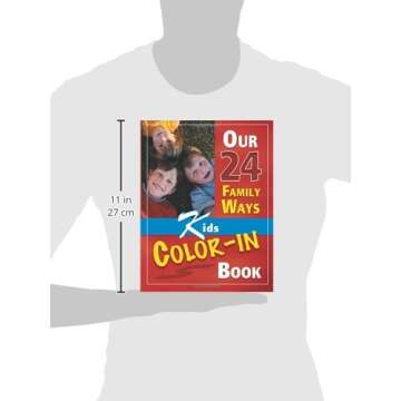 Our 24 Family Ways: Kids Color-In Book