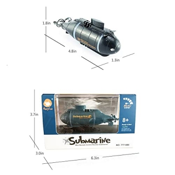 Jujuism Mini RC Submarine - Waterproof Fun for All Ages