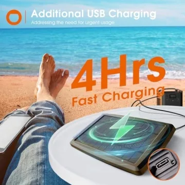 Addlon Solar String Lights with USB & Remote Control