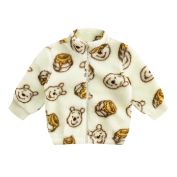 Disney Minnie Mouse Winnie the Pooh Sherpa Coat Jacket for Kids