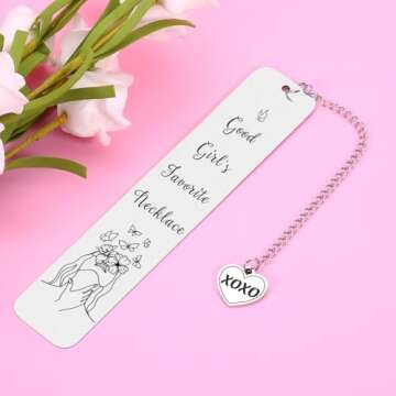 Dark Romance Bookmark for Book Lovers - Unique Gift Idea