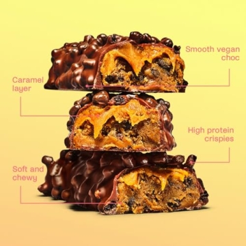 Misfits Vegan Protein Bars Variety Pack - Low Sugar Snacks