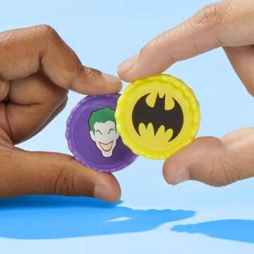 Connect 4 Batman Game | Batman-Themed 4 in a Row Game | Ages 6 and Up| For 2 Players | Strategy Board Games for Kids and Families (Amazon Exclusive)