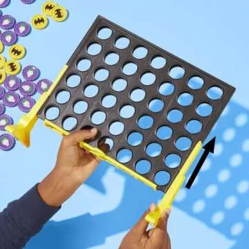 Connect 4 Batman Game | Batman-Themed 4 in a Row Game | Ages 6 and Up| For 2 Players | Strategy Board Games for Kids and Families (Amazon Exclusive)