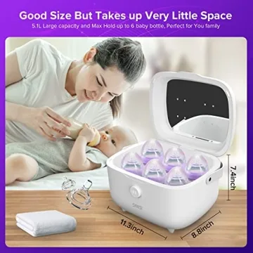 SANSI UV Light Sanitizer Box for Family & Baby Hygiene