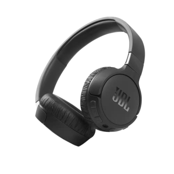 JBL Tune 660NC Wireless Headphones with Active Noise Cancelling, 55 hours Battery, Microphone for Ca...