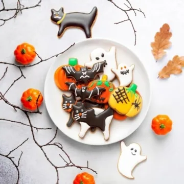12-Piece Halloween Cookie Cutters Set - Fun Shapes