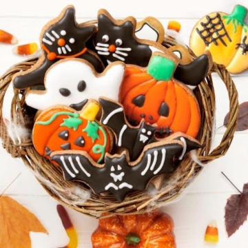 12-Piece Halloween Cookie Cutters Set - Fun Shapes