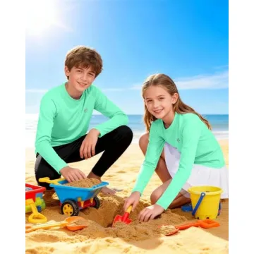 Boys UPF 50+ Swim Shirt – UV Protection & Comfort