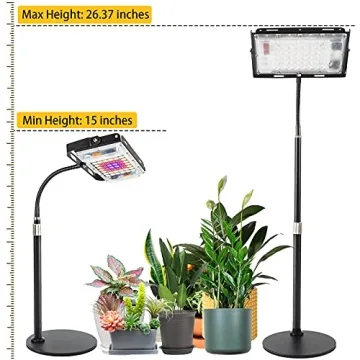 LBW Adjustable Full Spectrum LED Grow Light for Indoor Plants